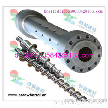 Plastic Conical Screw And Barrel Full Of Profession 